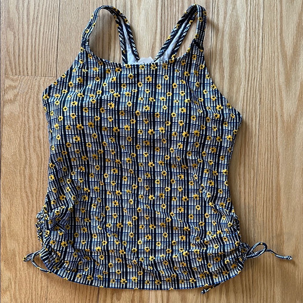Floral Print Tankini Top